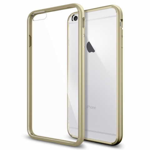 Spigen iPhone 6S/6 Plus Case Ultra Hybrid Klf Kasa-Champagne Gold