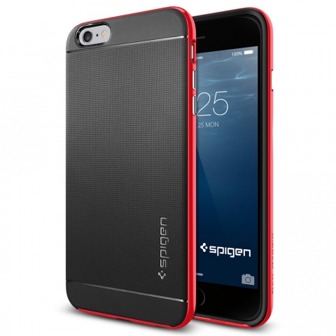 Spigen iPhone 6S / 6 Plus Neo Hybrid Klf-Dante Red