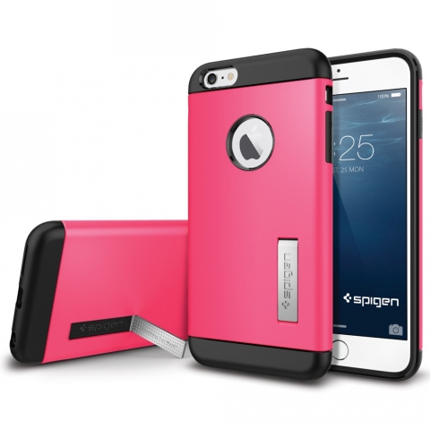 Spigen iPhone 6 Plus Case Slim Armor Stand Klf-Azelia Pink