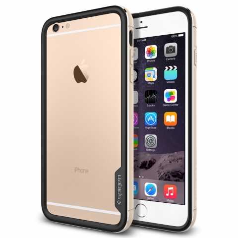 Spigen iPhone 6 Plus Case Neo Hybrid EX Metal ereve-Champagne Gold