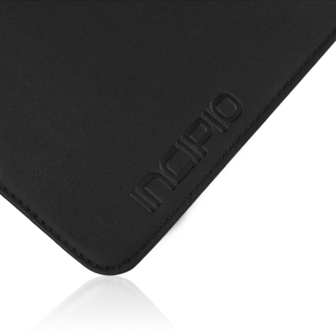 Incipio Slim Kickstand Case for Apple iPad (3rd gen) and iPad 2, Black Vegan Leather