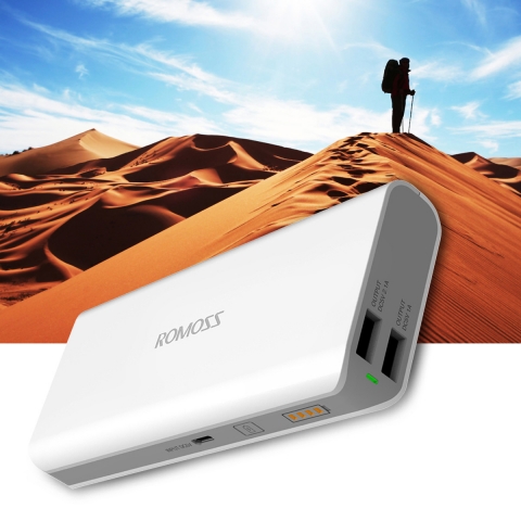 Romoss Sailing 5 DC5V 2.1A 13.000 mAH Harici Batarya (Klf Hediye)