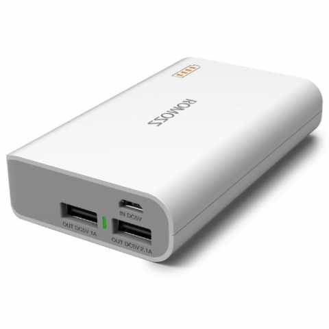 Romoss SOFUN 3 DC5V 2.1A 7800 mAh Harici Batarya (K�l�f Hediye)