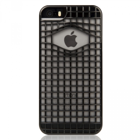 ahha MOZIE Grid Case for iPhone 5/5S-Siyah