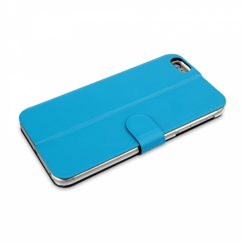 ahha iPhone 6 SYKES BASIC ift Tarafl Kapakl Klf (Space Grey/Ocean Blue)