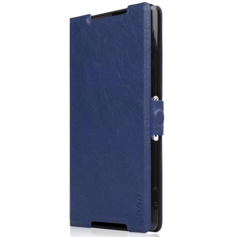 ahha Sony Xperia Z2 KIM Kapak Klf-Mavi