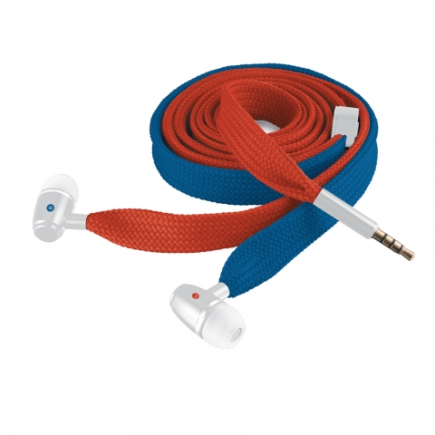 URBAN REVOLT Lace In-Ear HeadPhone Backl Kulakii Kulaklk-Krmz Mavi