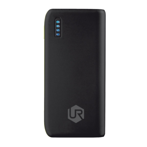 URBAN REVOLT Powerbank 4400mAh Tanabilir arj Cihaz (Siyah/Sar)