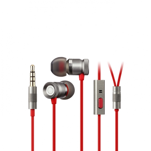 GGMM Full Metal Earphones NIGHTINGALE Metal Kulakii Kablolu Kulaklk-Gri