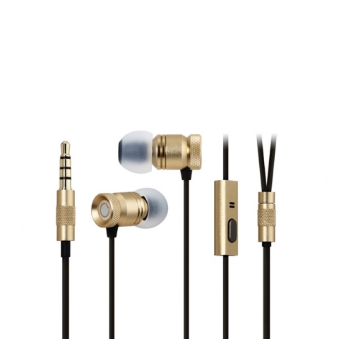 GGMM Full Metal Earphones NIGHTINGALE Metal Kulakii Kablolu Kulaklk-Altn