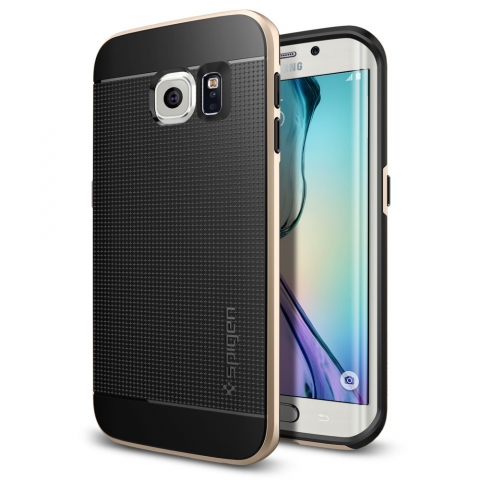 Spigen Galaxy S6 Edge Case Neo Hybrid-Champagne Gold