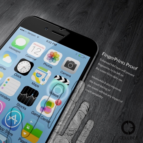 CellBee iPhone 6S / 6 PLUS Temperli Cam Ekran Koruyucu (0.3 mm)