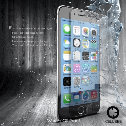 CellBee iPhone 6S / 6 PLUS Temperli Cam Ekran Koruyucu (0.3 mm)