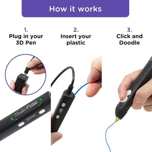 3Doodler Flow 3D Bask Kalemi