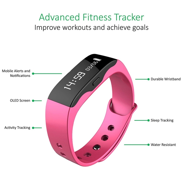 3Plus Lite Ak�ll� Bileklik-Pink