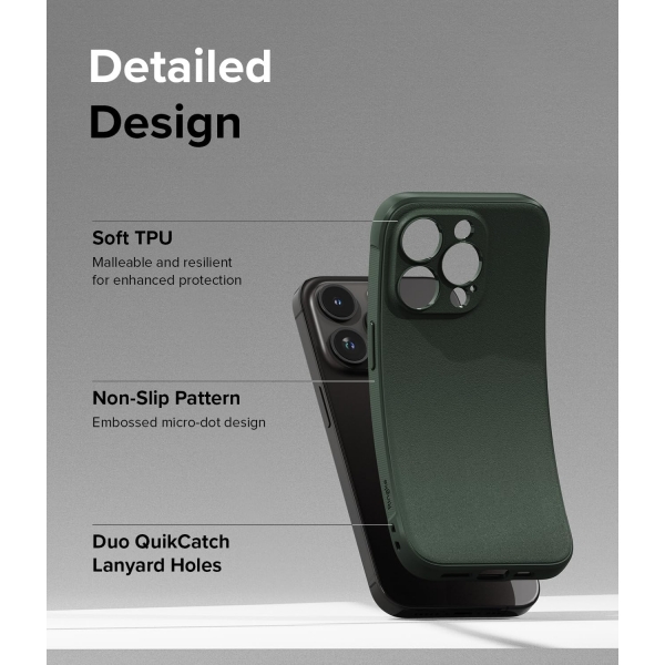 Ringke Onyx Serisi Apple iPhone 15 Pro Max Klf-Dark Green