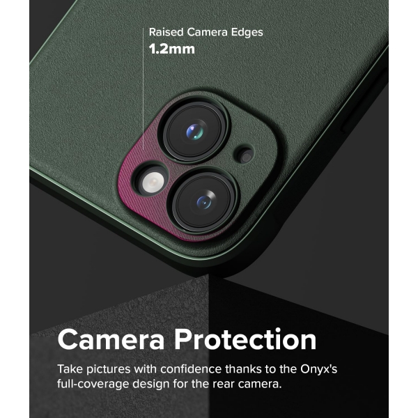 Rin gke Onyx iPhone 15 Plus Klf-Dark Green