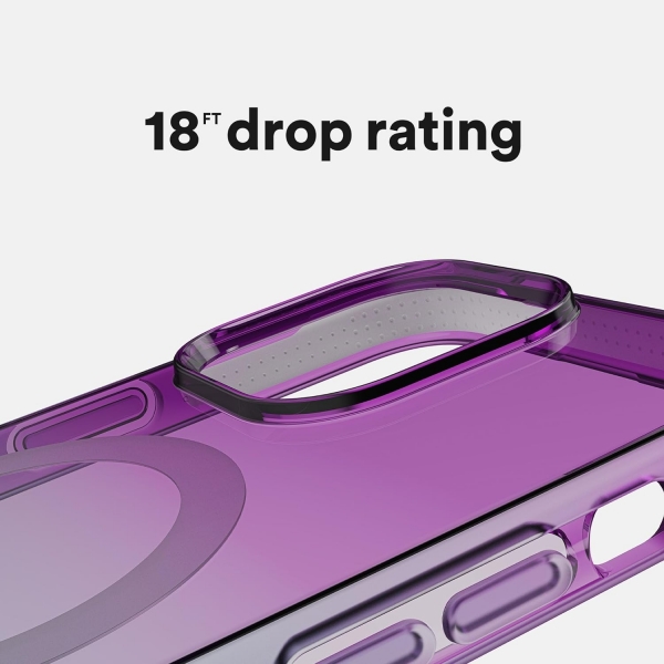 BodyGuardz Ace Pro Serisi Apple iPhone 15 Pro MagSafe Uyumlu Klf -Purple Blue