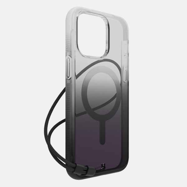 BodyGuardz Ace Pro Serisi Apple iPhone 15 Pro MagSafe Uyumlu Klf -Clear Black