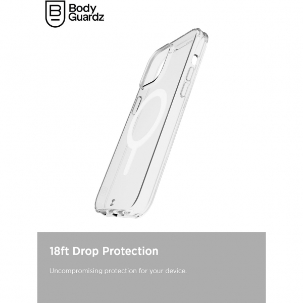 BodyGuardz Carve Serisi Apple iPhone 15 Pro effaf Klf-Clear