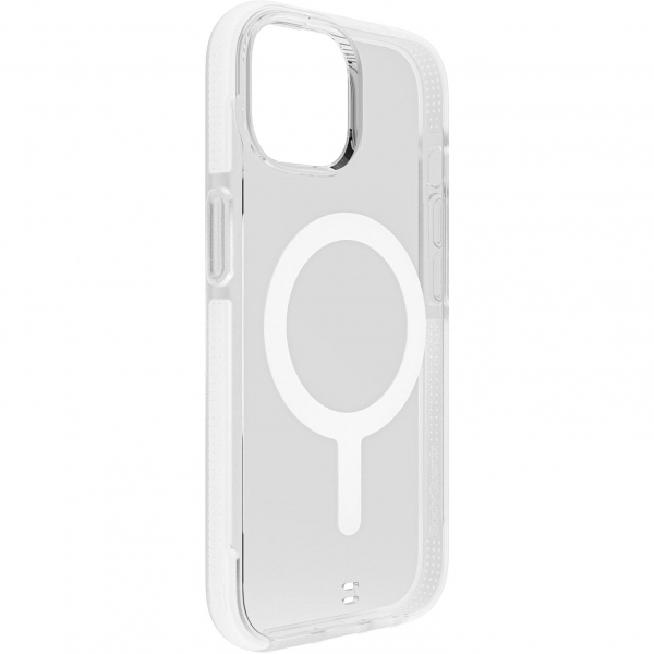 BodyGuardz Ace Pro Serisi Apple iPhone 15 Plus MagSafe Uyumlu Klf (MIL-STD-810G)-Clear White