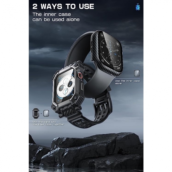 Supcase UBP Serisi Apple Watch 9 Ekran Koruyucu(45mm)-Calx