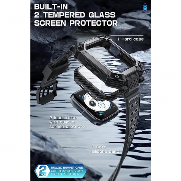 Supcase UBP Apple Watch 9 45mm Bumper Klf-Calx