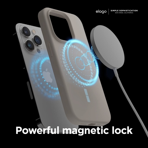 elago MagSafe Apple iPhone 15 Pro Silikon Klf-Lovely Pink