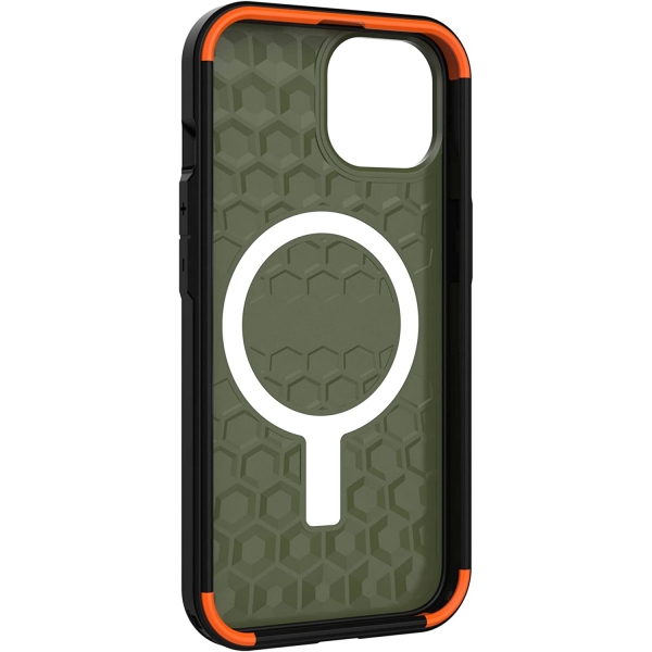 UAG Civilian Serisi Apple iPhone 15 Darbeye Dayankl nce Klf (MIL-STD-810G)-Olive Drab