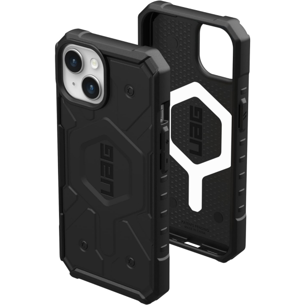 UAG Pathfinder Serisi Apple iPhone 15 Plus Darbeye Dayankl Klf (MIL-STD-810G)-Black