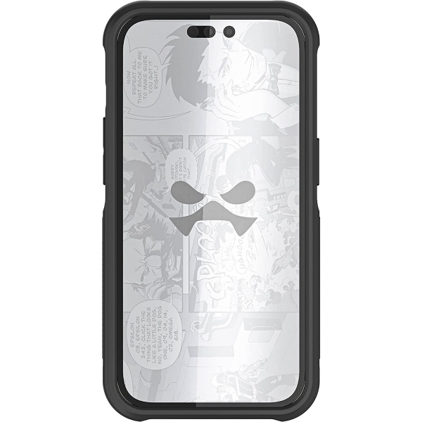 Ghostek Atomic Slim Serisi iPhone 15 Plus Klf (MIL-STD-810G)-Silver