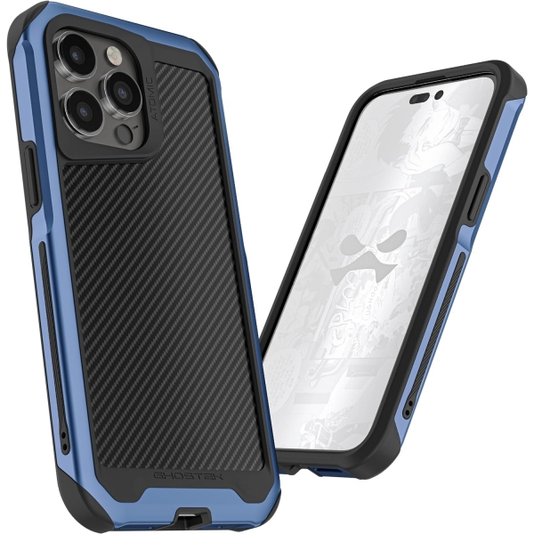 Ghostek Atomic Slim Serisi iPhone 15 Pro Klf (MIL-STD-810G)-Aramid