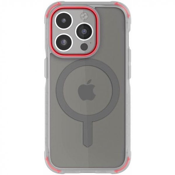 Ghostek Covert Serisi Apple iPhone 15 Pro Max Klf (MIL-STD-810G)-Clear