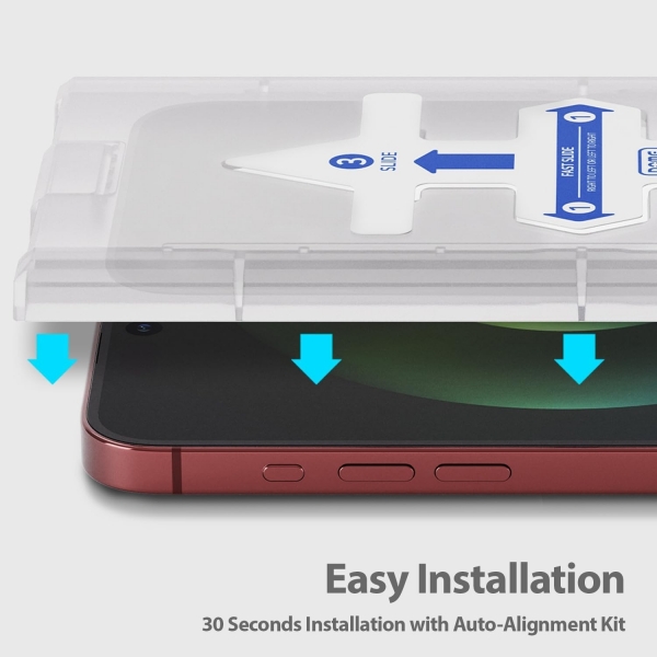 Whiestone Dome Glass EA Apple iPhone 15 Pro Max Temperli Cam Ekran Koruyucu(2 Paket)