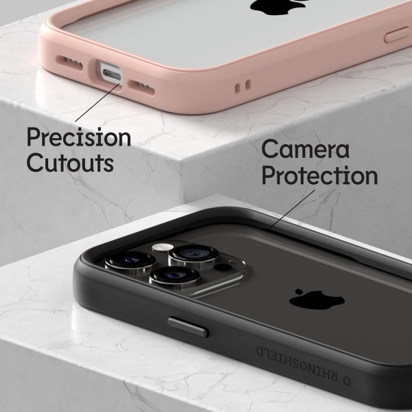RhinoShield Apple iPhone 15 Plus Mod NX Modular Klf-Blush Pink