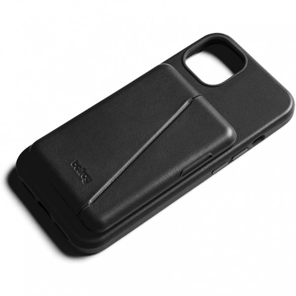 Bellroy Apple iPhone 15 Pro Czdan Deri Klf-Black