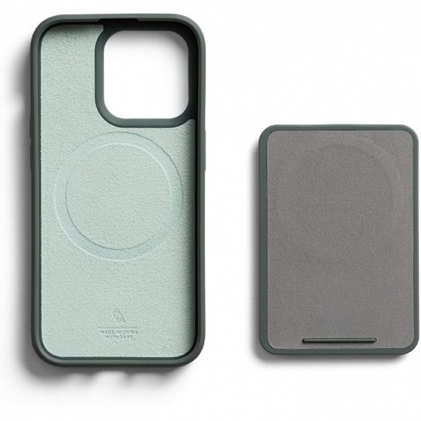 Bellroy Apple iPhone 15 Pro Max Czdan Deri Klf-Everglade