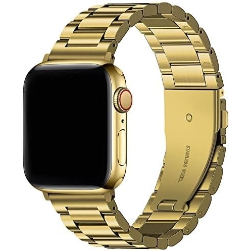Fullmosa Apple Watch Serisi elik Kay(38/40/41mm)-Golden