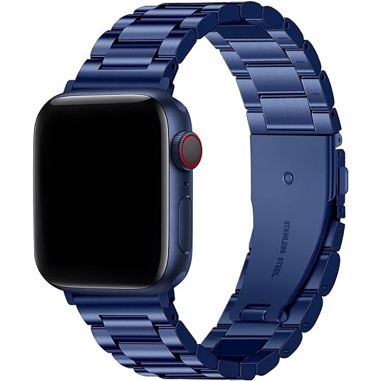 Fullmosa Apple Watch Serisi elik Kay(38/40/41mm)-Blue