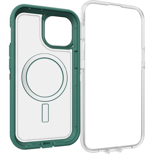 OtterBox Defender XT Apple iPhone 15 Pro effaf Klf -Velvet Evergreen