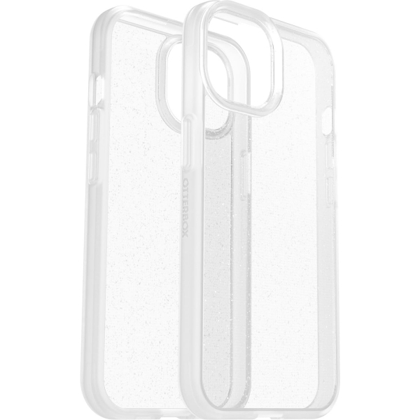 OtterBox Prefix Serisi Apple iPhone 15 Pro Klf -Clear Glitter