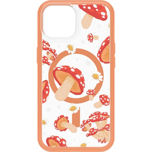 OtterBox Symmetry Serisi Apple iPhone 15 Pro Klf -Fungi