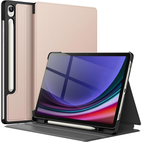 JETech Samsung Galaxy Tab S9 FE Standl Klf-Rose Gold