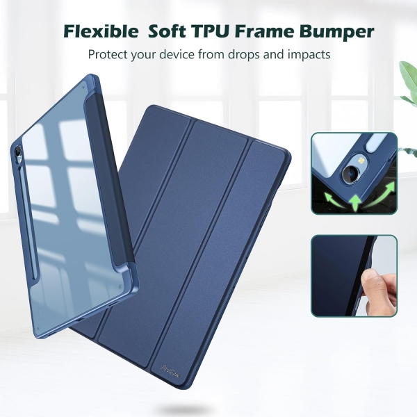 ProCase Galaxy Tab S9 FE Plus nce Klf-Navy