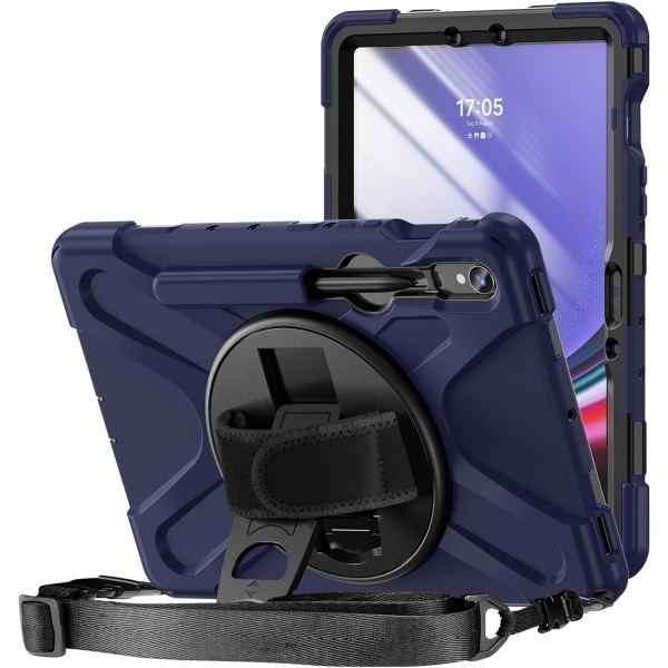 ProCase Galaxy Tab S9 FE Plus Kickstand Klf -Navy