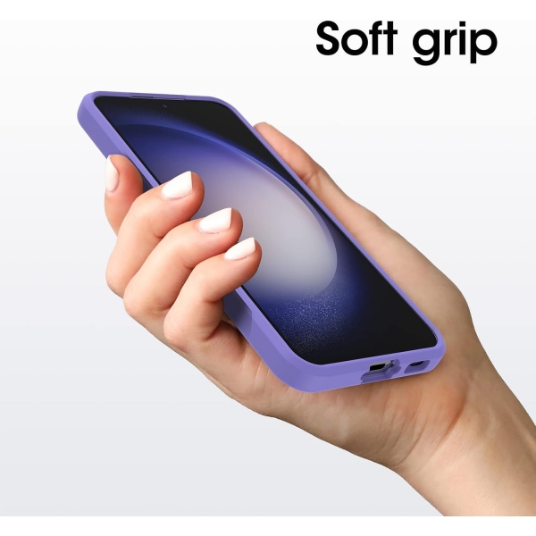 OtterBox Prefix Serisi Samsung Galaxy S23 Ultra Klf -Clear Purple