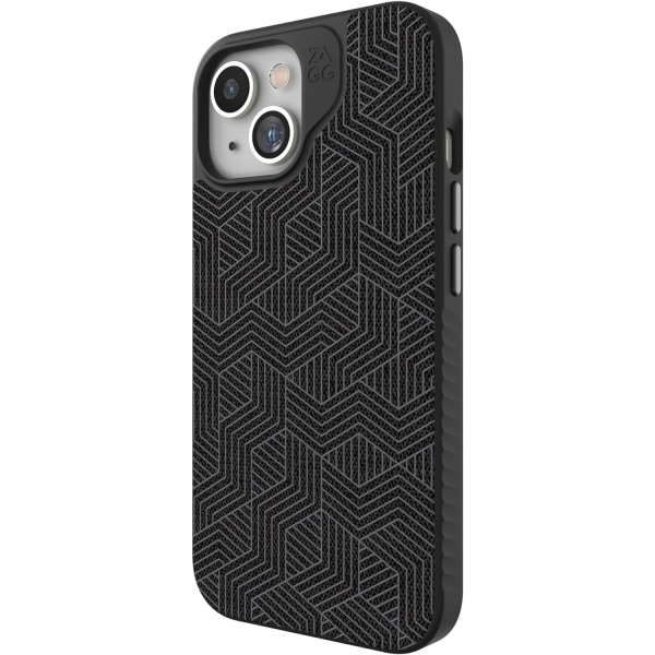 Zagg London Snap Apple iPhone 15 Plus Klf -Black Geo