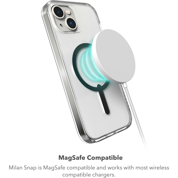 ZAGG Milan Snap Apple iPhone 15 Plus  Klf -Iridescent