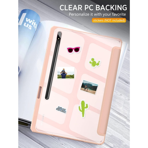 MoKo Samsung Galaxy Tab S9 FE Plus Klf-Rose Gold