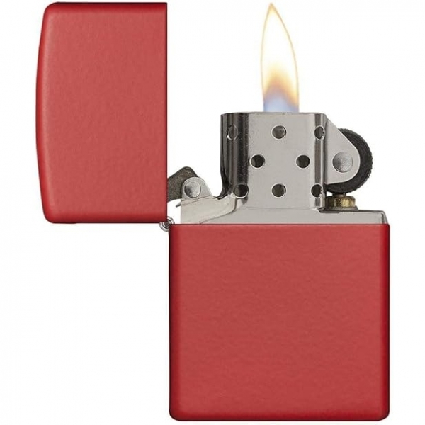 Zippo Mat Krmz akmak